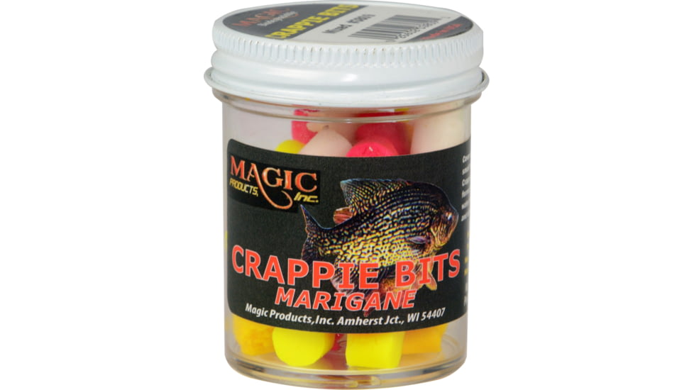 Magic Magic Crappie Prepared Baits Mixed Colors, 3809