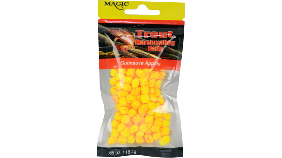 Magic Micro Marshmallows Bag Prepared Baits, Yellow/Cheese, 5171