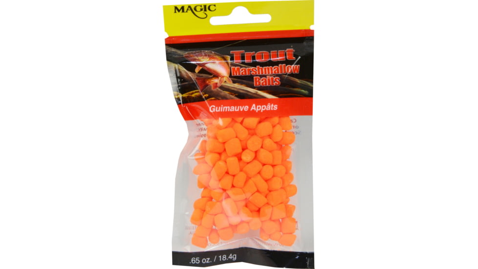 Magic Micro Marshmallows Bag Prepared Baits, Orange/Vanilla, 5172