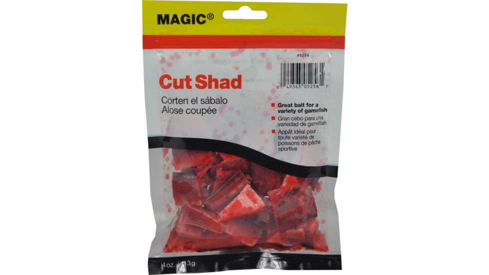 Magic Preserved Cut Shad, 4oz Pouch, 5256