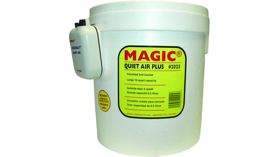 Magic Quiet Air Plus Bucket 10Qt Foam Bucket With Aerator, 2025
