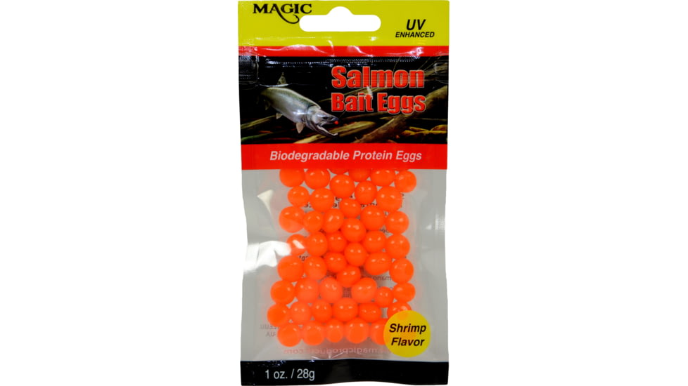 Magic Salmon Bait Eggs Orange/Shrimp, 1 oz, 3122