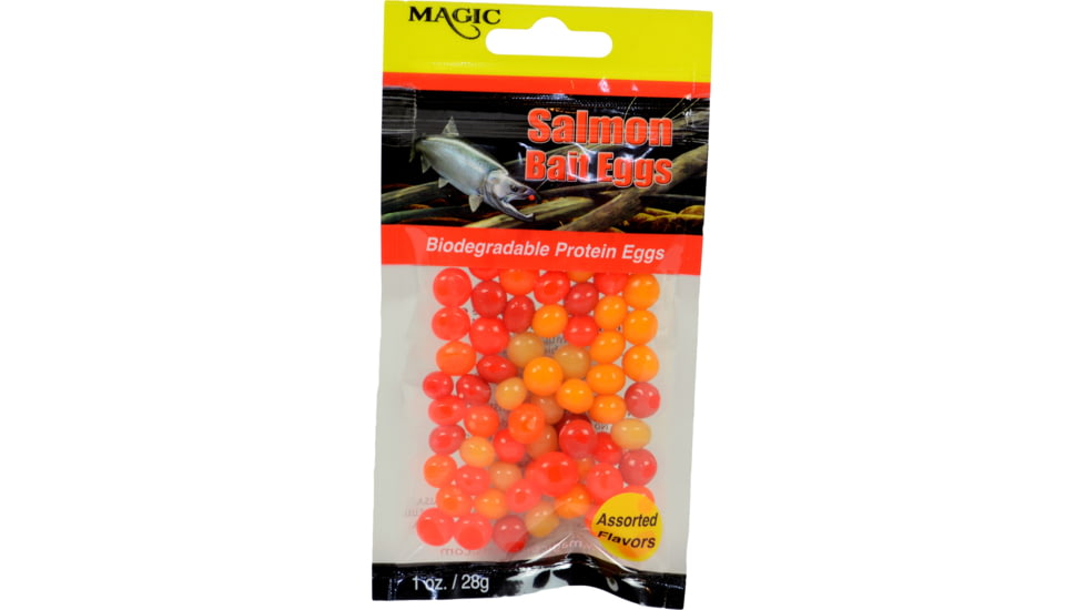 Magic Salmon Bait Eggs Mixed, 1 oz, 3135