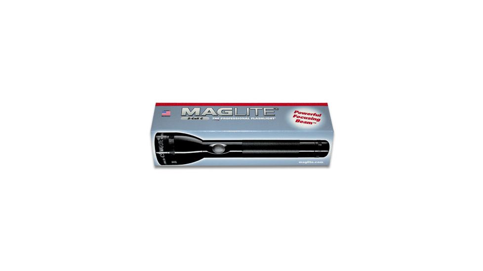 Mag Instrument MagLite ML 100 2-Cell Black LED Flashlight S2DX5- Display Box