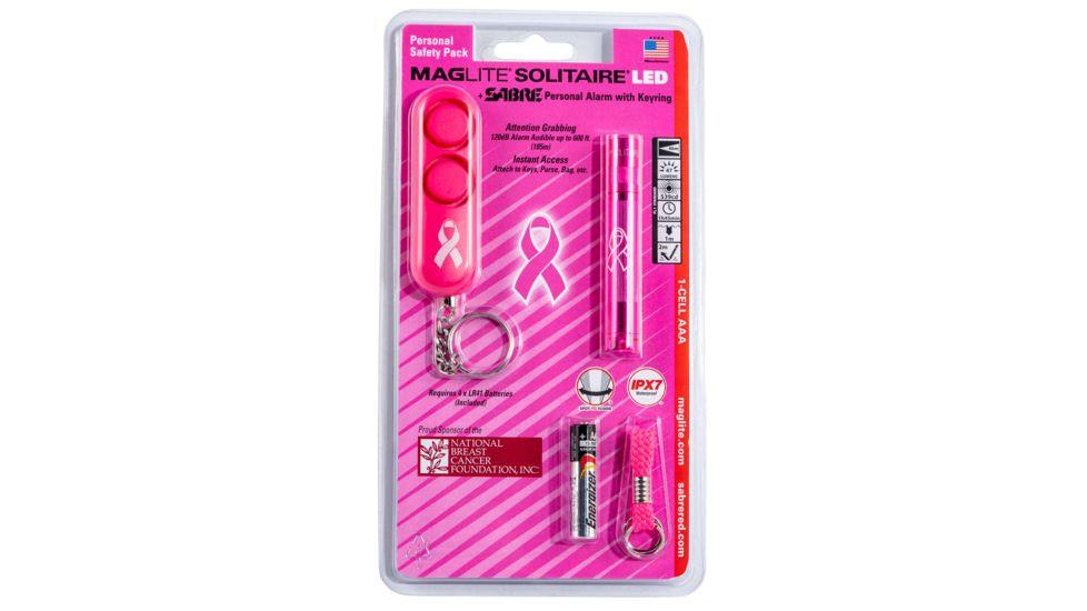 Maglite SJ3AUD6 Solitaire &amp; Personal Alarm Maglite Solitaire &amp; Personal Alarm C
