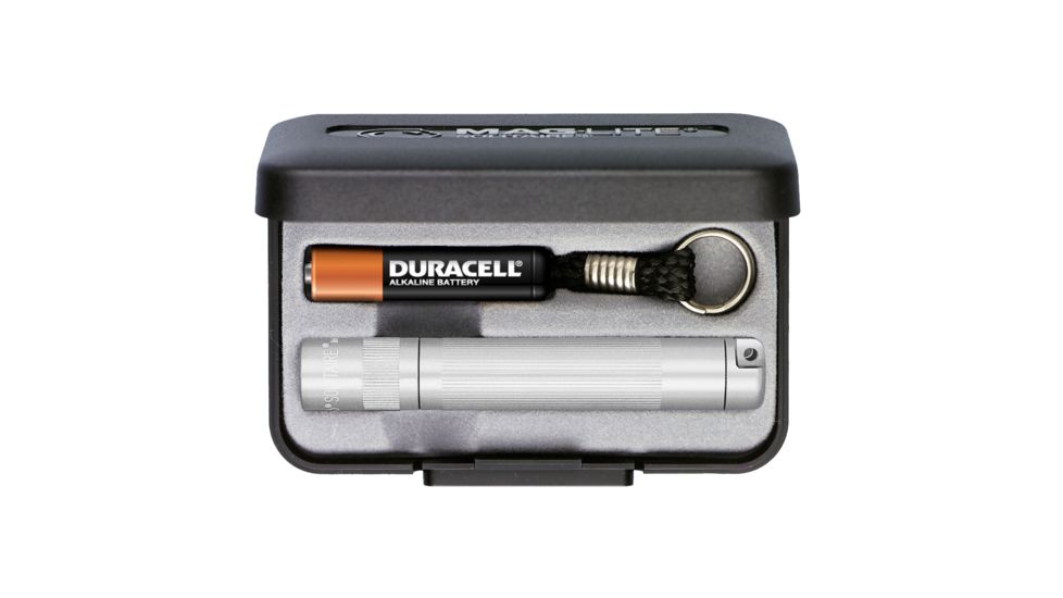 MagLite Solitaire AAA 1-Cell Incandescent Flashlight, Silver, Pres. Box, K3A102