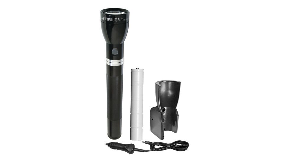Maglite Sys #2 Rechargeable Led Flashlight W/12v Cig Lighter - RL2019