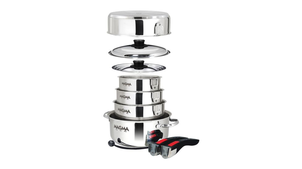 Magma 10 Piece S.S. Cookware Set Nesting 37223