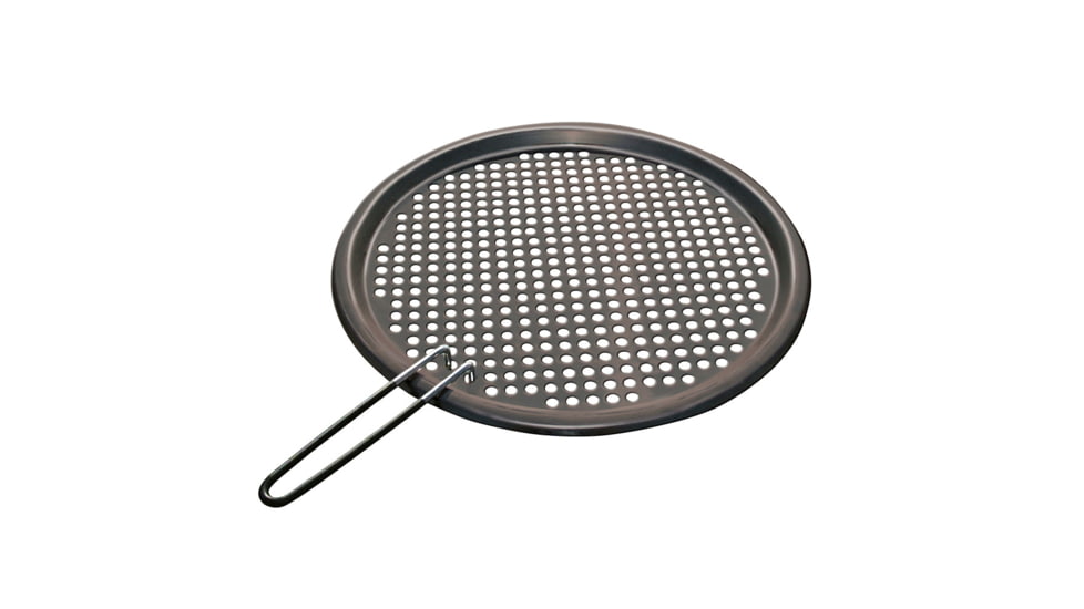 Magma Fish &amp; Veggie Grill Tray S.S. w/Non-Stick - 13-3/4&quot; Round 40426
