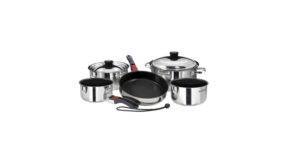 Magma Induction Non-Stick Cookware Set - 10 piece, nesting-non-stick-cookware-10-piece