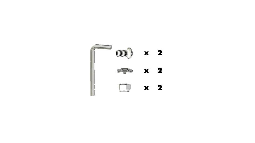 Magma Lid Hinge Fasteners W/ Wrench, Gourmet Series Gas Grills, 10-932