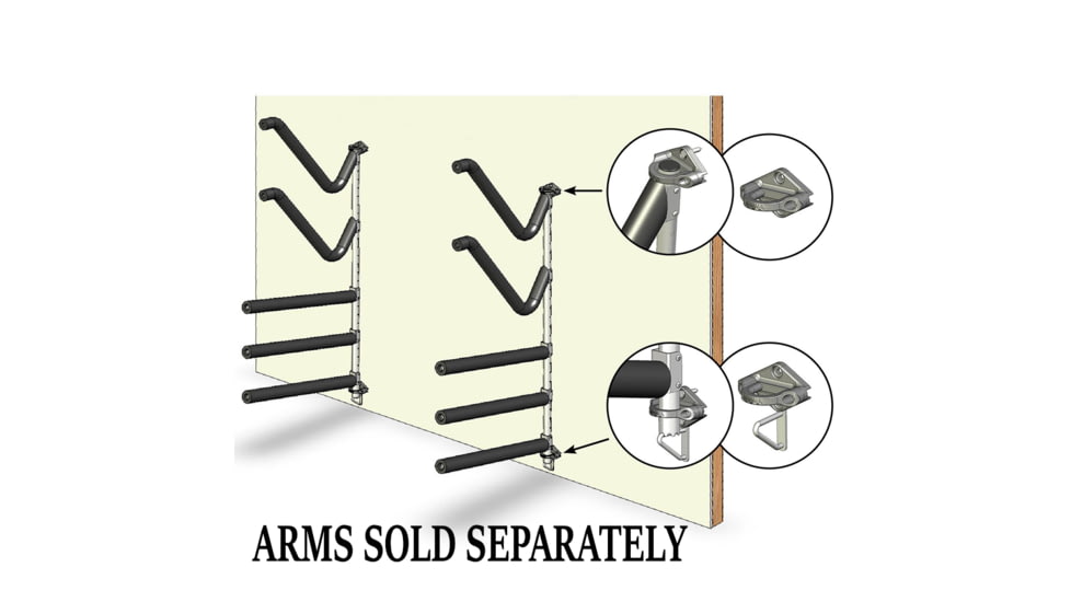 Magma Mounted Kayak/SUP Rack Wall 58435