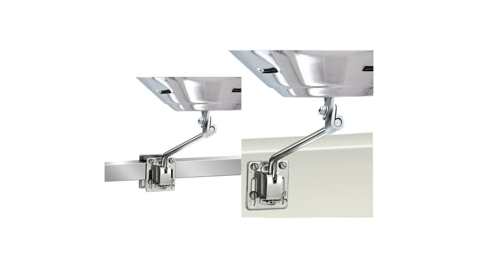 Magma Rail Mount or Side Bulkhead Mount f/Kettle Series Grills Square/Flat 36637