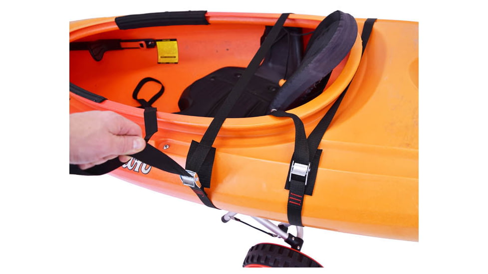 Malone Auto Racks ClipperTRX Deluxe Kayak/Canoe Cart, No-flat Tires, MPG522