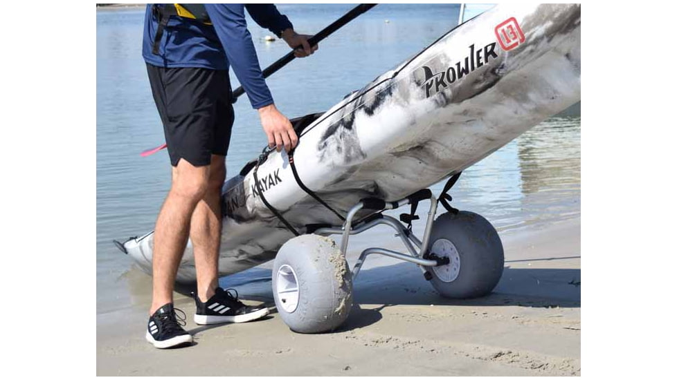 Malone Auto Racks ClipperTRX-S Deluxe Kayak/Canoe Cart, Balloon Beach Tires, MPG522-S