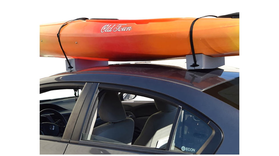 Malone Auto Racks Deluxe Kayak Carrier w/Tie-Downs, 18in Foam Block, Clamshell Packaging, MPG186