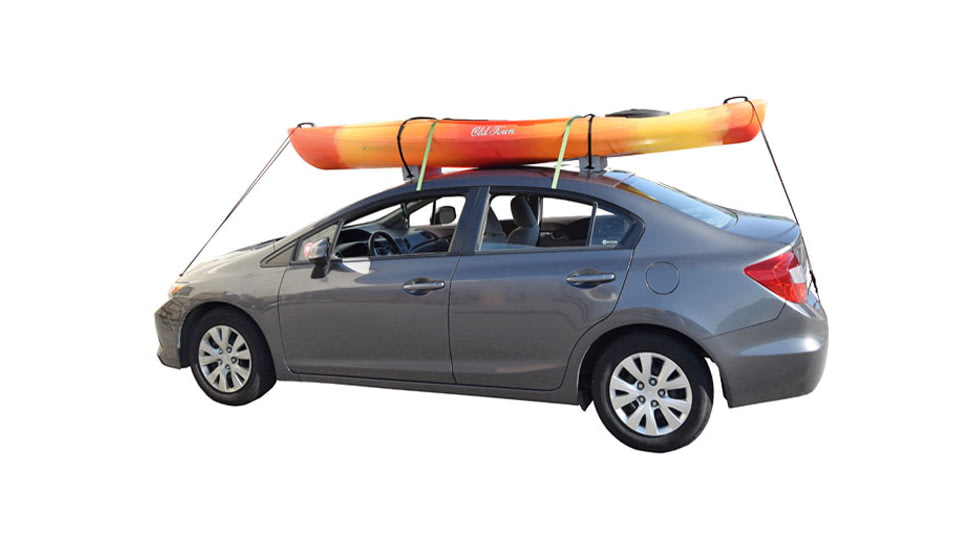 Malone Auto Racks Deluxe Kayak Carrier w/Tie-Downs, 18in Foam Block, Clamshell Packaging, MPG186