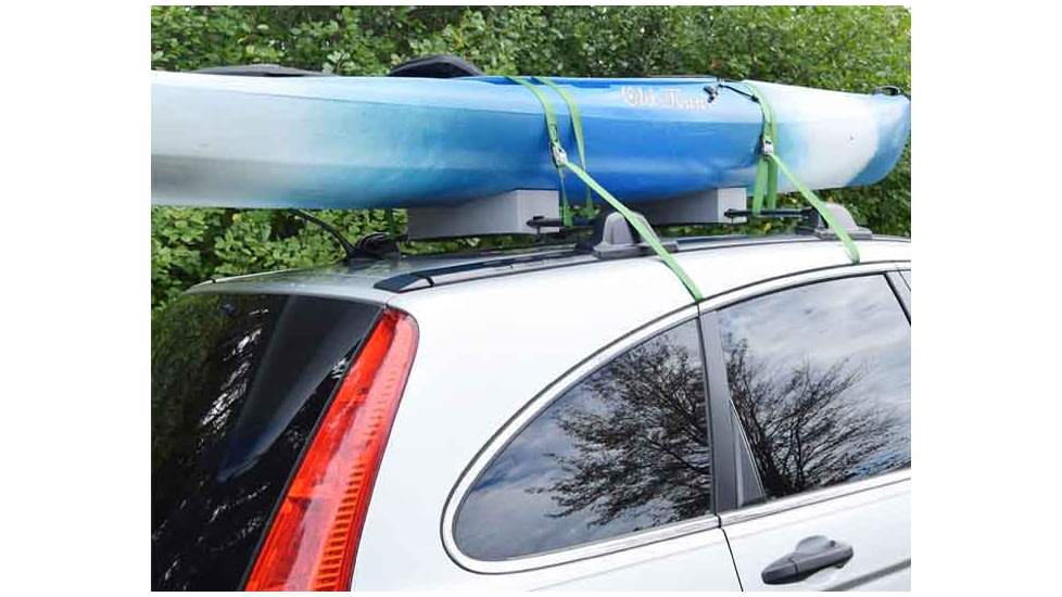 Malone Auto Racks Deluxe Kayak Carrier w/Tie-Downs, 18in Foam Block, Clamshell Packaging, MPG186