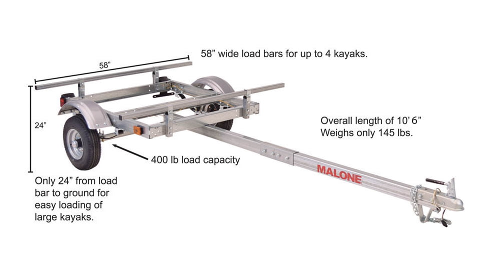 Malone Auto Racks EcoLight Sport Kaya Trailer, MPG585