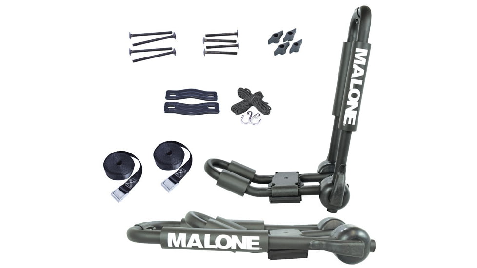 Malone Auto Racks FoldAway-J Folding Kayak Carrier w/ Tie-Downs, J-Style, MPG132