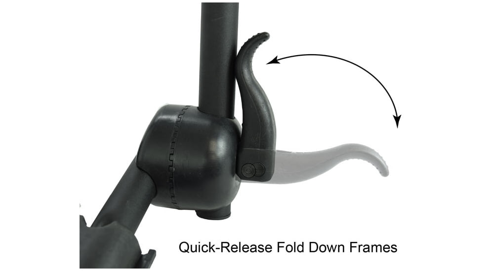 Malone Auto Racks FoldAway-J Folding Kayak Carrier w/ Tie-Downs, J-Style, MPG132