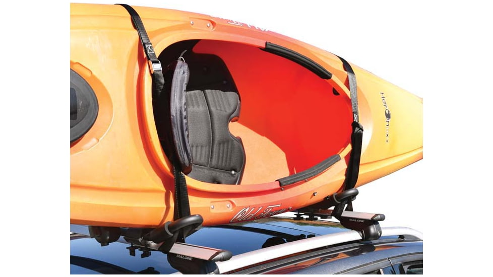 Malone Auto Racks FoldAway-J Folding Kayak Carrier w/ Tie-Downs, J-Style, MPG132