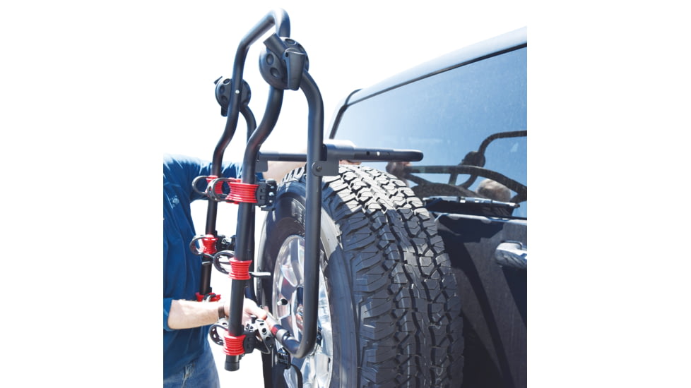 Malone Auto Racks Hanger Spare T3 OS - Heavy Duty Spare Tire Mount 3 Bike Carrier, MPG2147