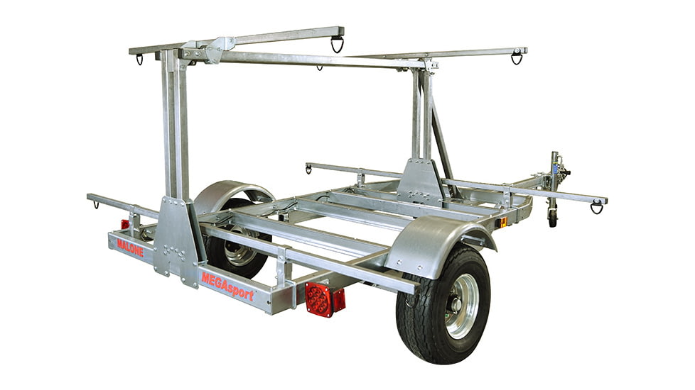 Malone Auto Racks MegaSport Low Bed Trailer w/2nd Tier, MPG550-LB