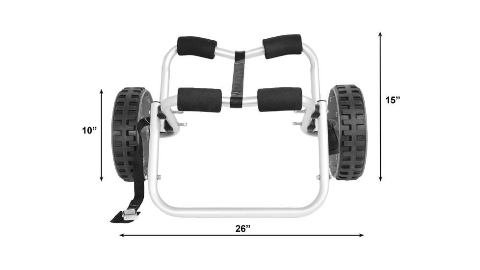 Malone Auto Racks NomadTRX Standard Kayak Cart w/ No-flat Tires, MPG523