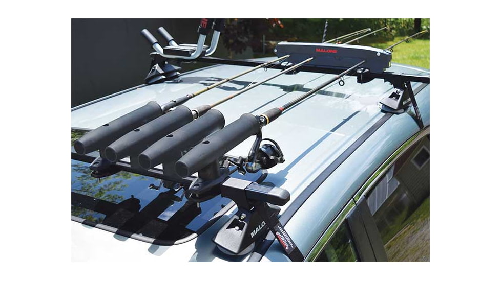 Malone Auto Racks Striper-4 Fishing Rod Carrier, 4 Rods, MPG126