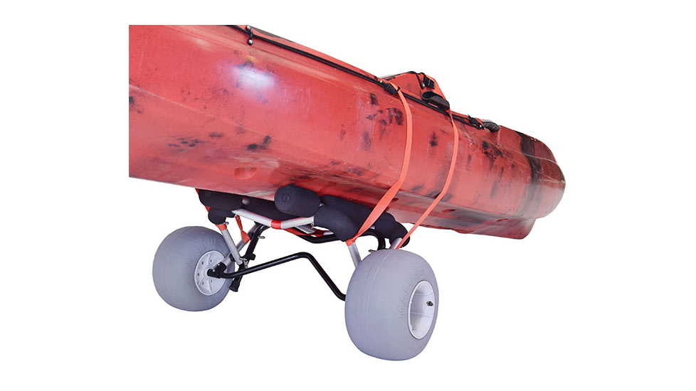 Malone Auto Racks WideTrak SB Large Kayak/Canoe Cart with Balloon Beach Tires and Bunks, MPG521-S