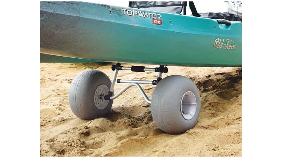 Malone Auto Racks XpressTRX-S Scupper Kayak Cart with Balloon Beach Tires, MPG524-S