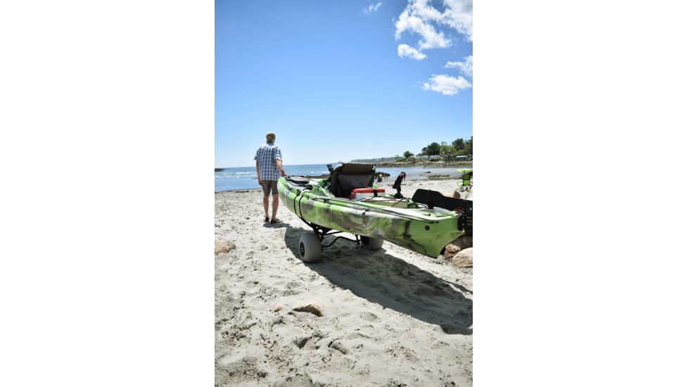 Malone Auto Racks BeachHauler 250 - Soft Terrain Heavy Duty Boat Cart w/Bunks, MPG507