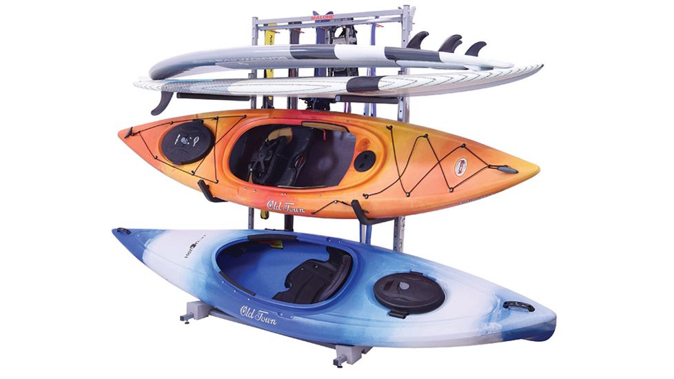 Malone Auto Racks FS Rack for 2 Kayak, 2 SUP, 6 Ski, MPG387