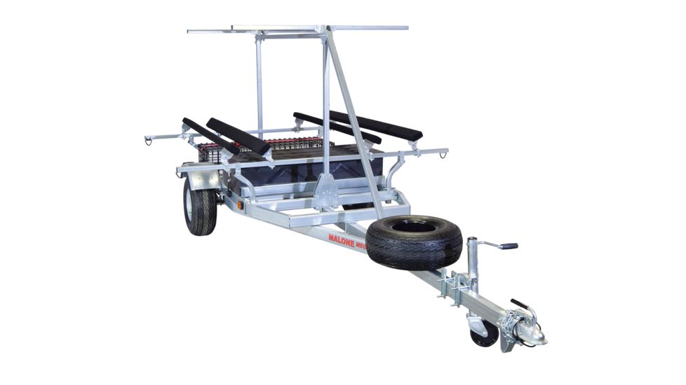 Malone Auto Racks MegaSport Package 2 Boat w/ Storage and 2nd Tier - Bunks, MPG550-TH