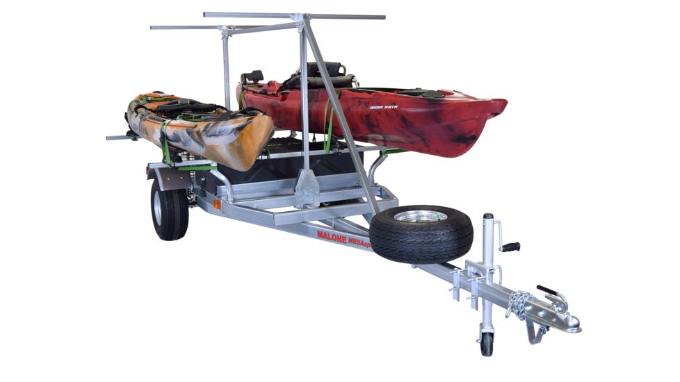 Malone Auto Racks MegaSport Package 2 Boat w/ Storage and 2nd Tier - Saddle Up Pro, MPG550-TU