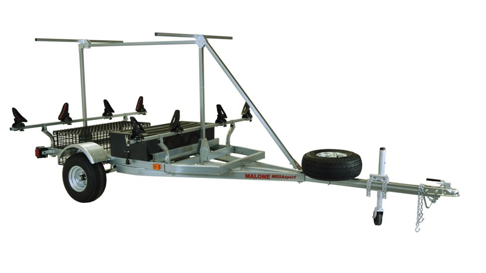Malone Auto Racks MegaSport Package 2 Boat w/ Storage and 2nd Tier - Saddle Up Pro, MPG550-TU