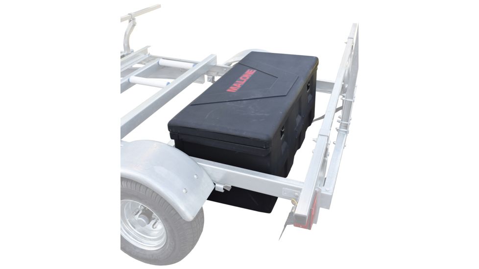 Malone Auto Racks MegaSport Trailer Plastic Storage Trunk with Mounting Hardware, MPG536