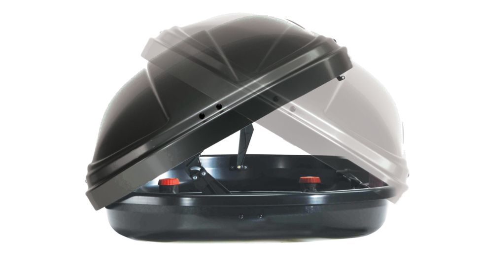 Malone Auto Racks Profile 18 cu ft Rooftop Box, Black, MPG911