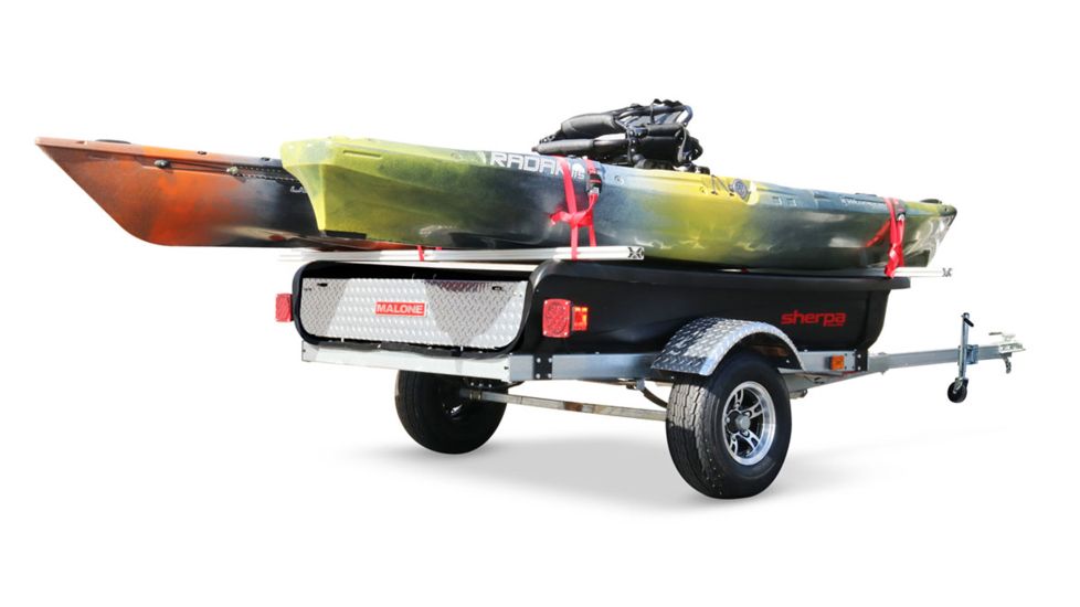 Malone Auto Racks Sherpa Sport Utility Trailer with Cargo Bed and 86in Load Bars, MPG570