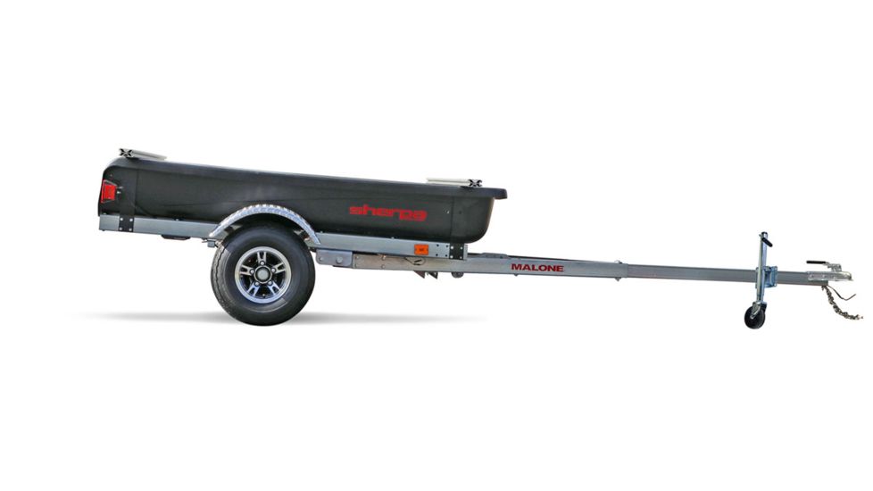 Malone Auto Racks Sherpa Sport Utility Trailer with Cargo Bed and 86in Load Bars, MPG570