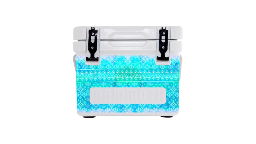 Mammoth Coolers Cruiser 20 Hard Cooler, Bohemian Blue Decal Wrapped, White, MC20W-NL-BBL-DW