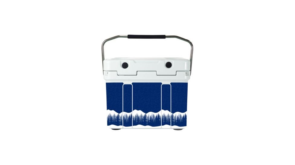 Mammoth Coolers Cruiser 20 Hard Cooler, Colorado Decal Wrapped, White, MC20W-NL-CO1-DW