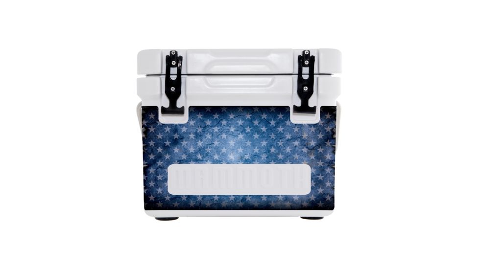 Mammoth Coolers Cruiser 20 Hard Cooler, Don't Tread on Me Decal Wrapped, White, MC20W-NL-TRD-DW