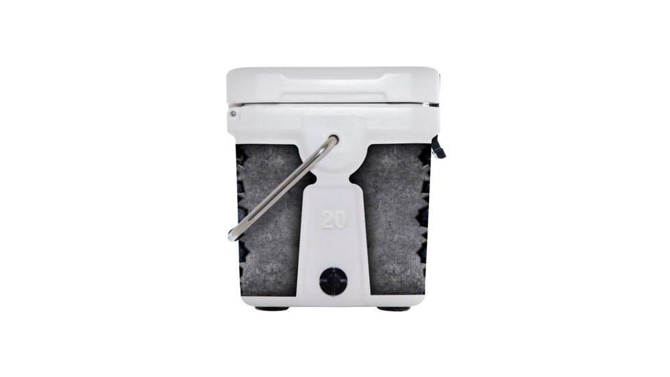 Mammoth Coolers Cruiser 20 Hard Cooler, Don't Tread on Me Decal Wrapped, White, MC20W-NL-TRD-DW