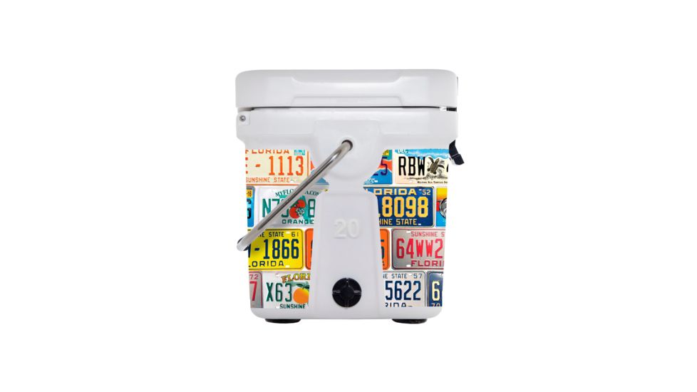 Mammoth Coolers Cruiser 20 Hard Cooler, Florida Decal Wrapped, White, MC20W-NL-FL1-DW