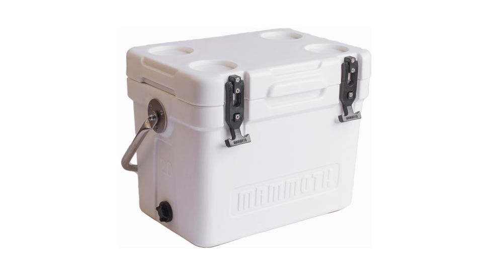 Mammoth Coolers Cruiser Cooler, 20 Quart, White, MC20W