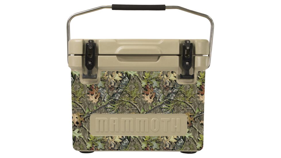 Mammoth Coolers Mossy Oak Obsession Wrapped Cruiser 15 Cooler, Tan, MC15T-MO-OB-DW