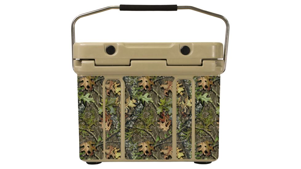 Mammoth Coolers Mossy Oak Obsession Wrapped Cruiser 15 Cooler, Tan, MC15T-MO-OB-DW