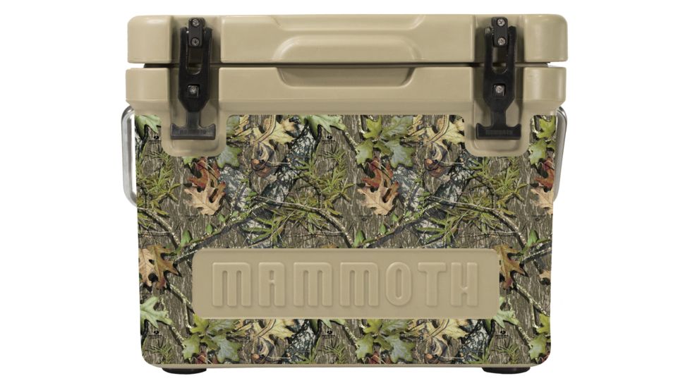 Mammoth Coolers Mossy Oak Obsession Wrapped Cruiser 15 Cooler, Tan, MC15T-MO-OB-DW